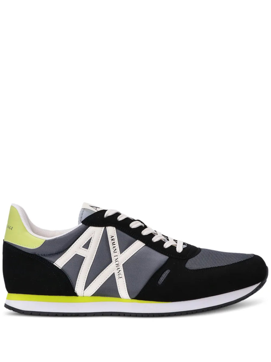 AX panelled sneakers