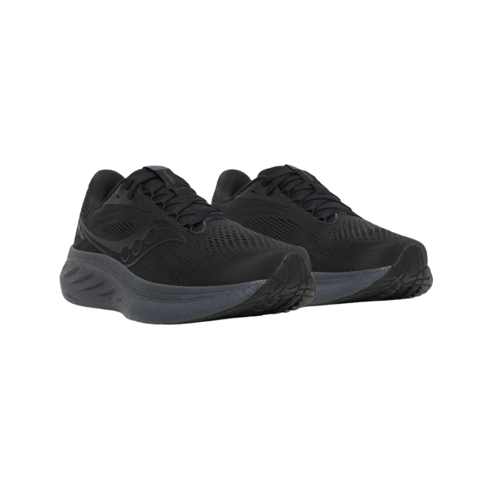 Saucony Ride 18 Black Shadow