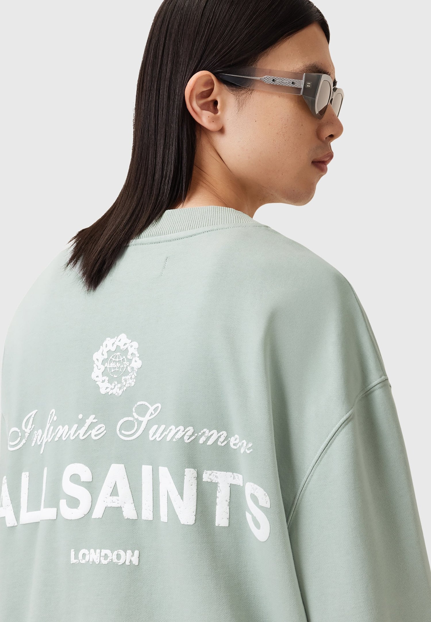 SOLEIL CREW Sweatshirt Slate Green