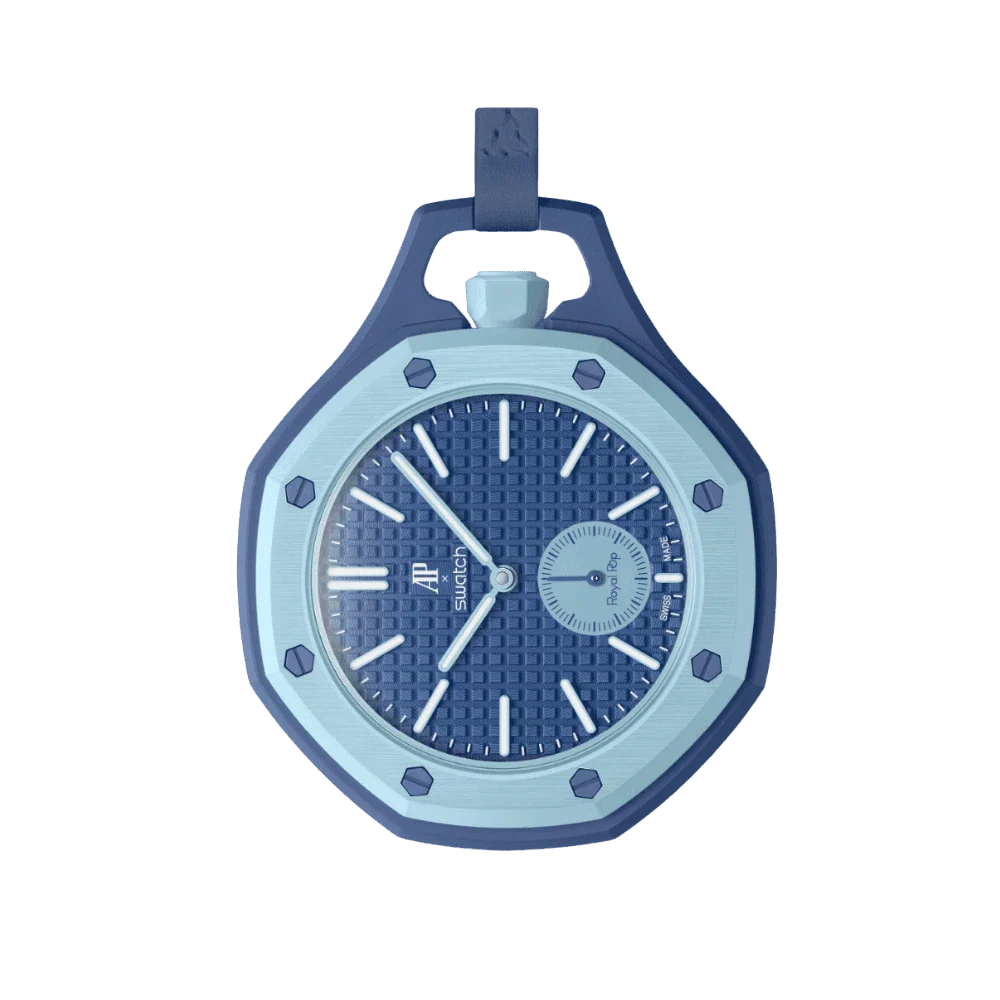 Swatch x Audemars Piguet AP - Royal Pop “Lan Ba” - (Aftermarket Wrist Band Included)