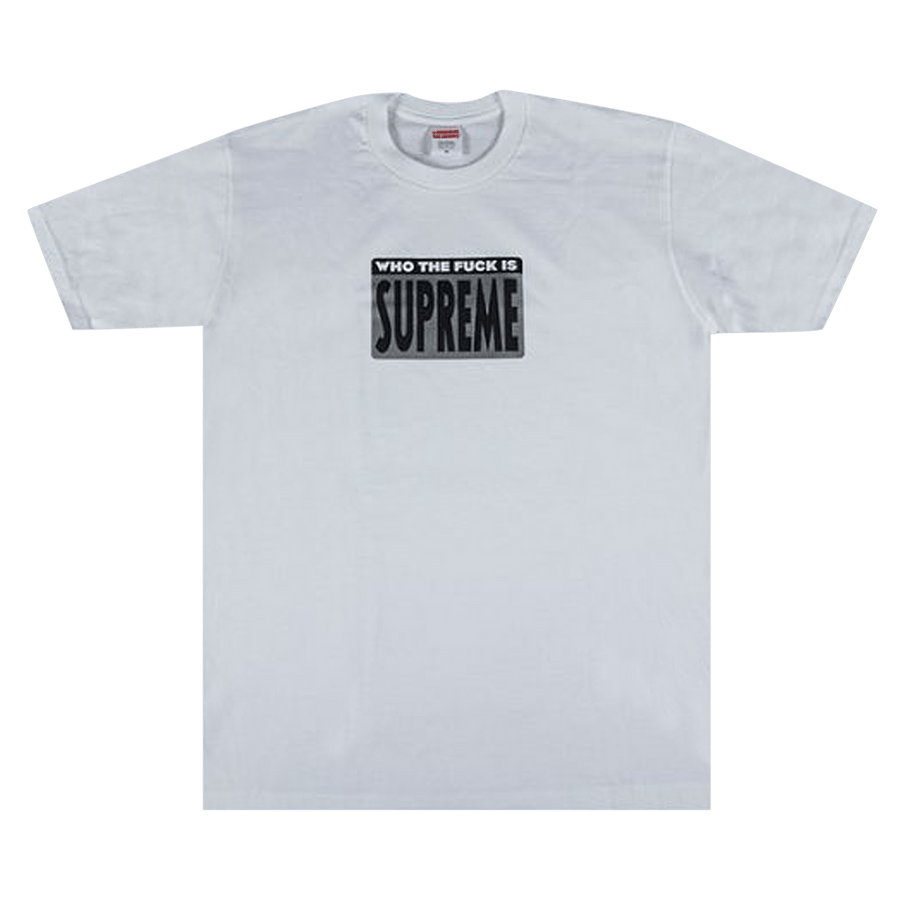 Supreme Who The Fuck T-Shirt White