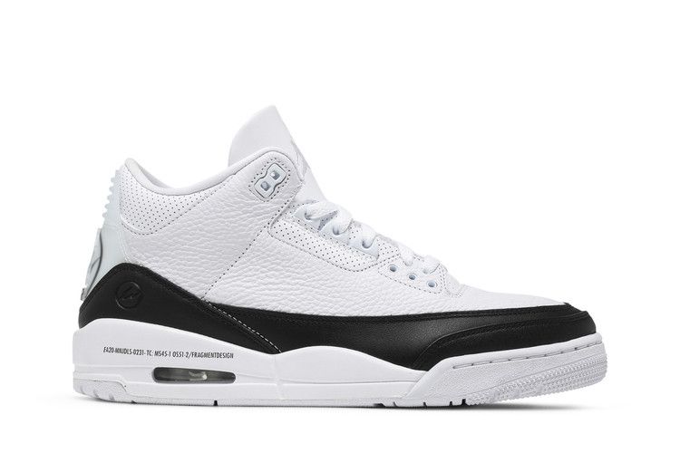 Fragment Design x Air Jordan 3 Retro SP White