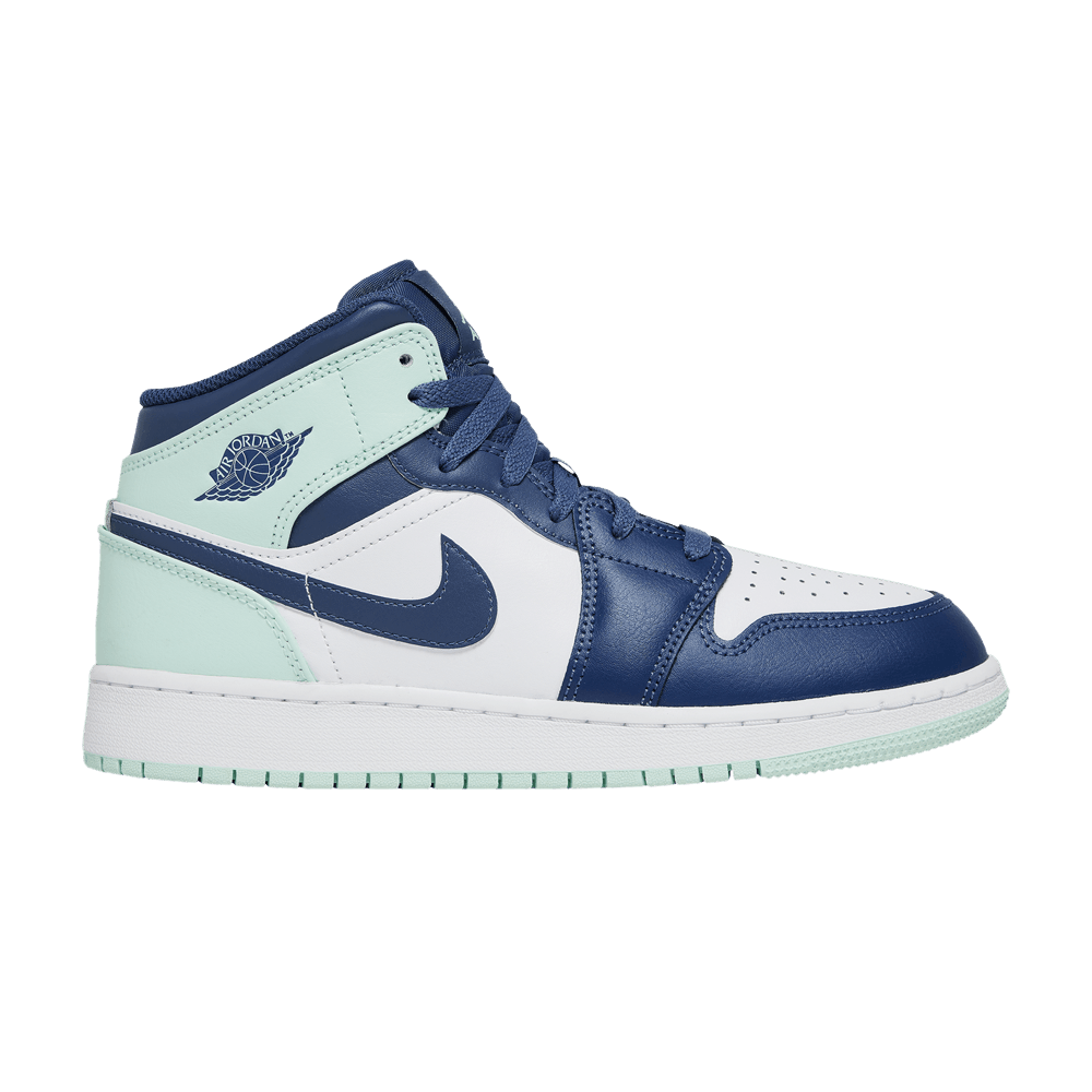 Air Jordan 1 Mid GS Blue Mint