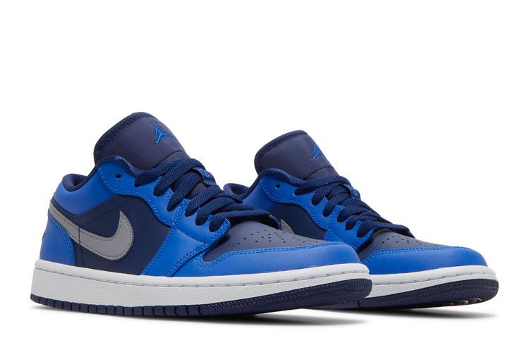 Air Jordan 1 Low Stealth Blue Void White