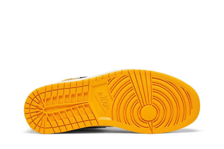 Air Jordan 1 Mid Reverse Yellow Toe