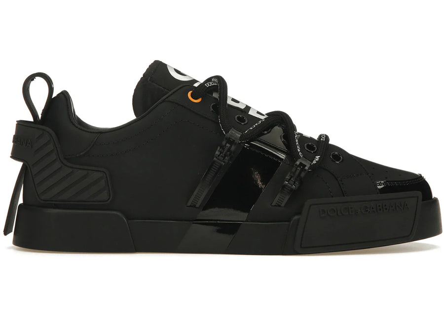 Dolce & Gabbana Portofino Strapped Black White