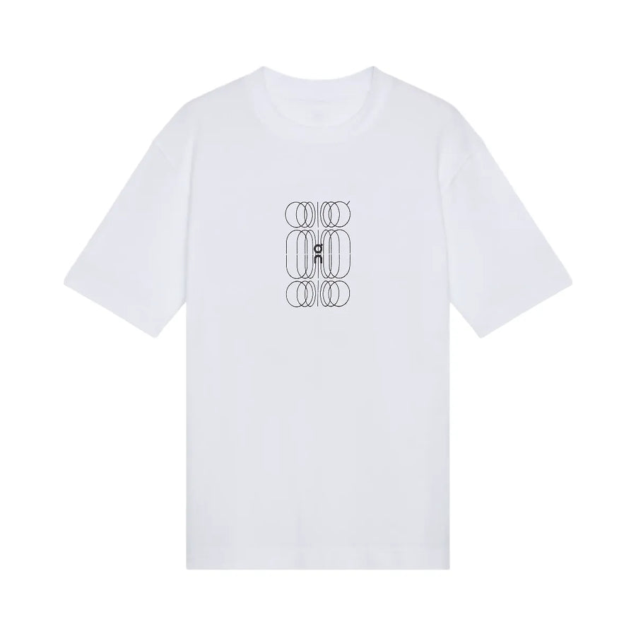 On Club-T Graphic White Black
