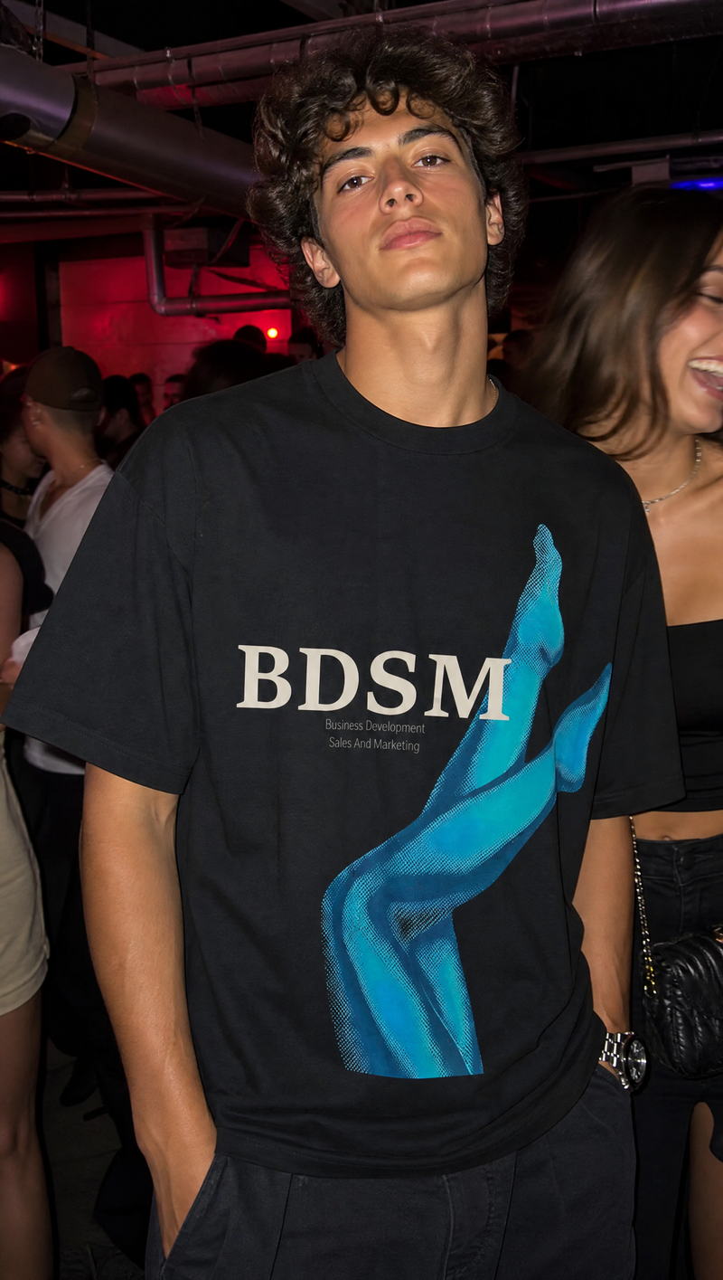 BDSM FORFKSAKE BLACK T-SHIRT