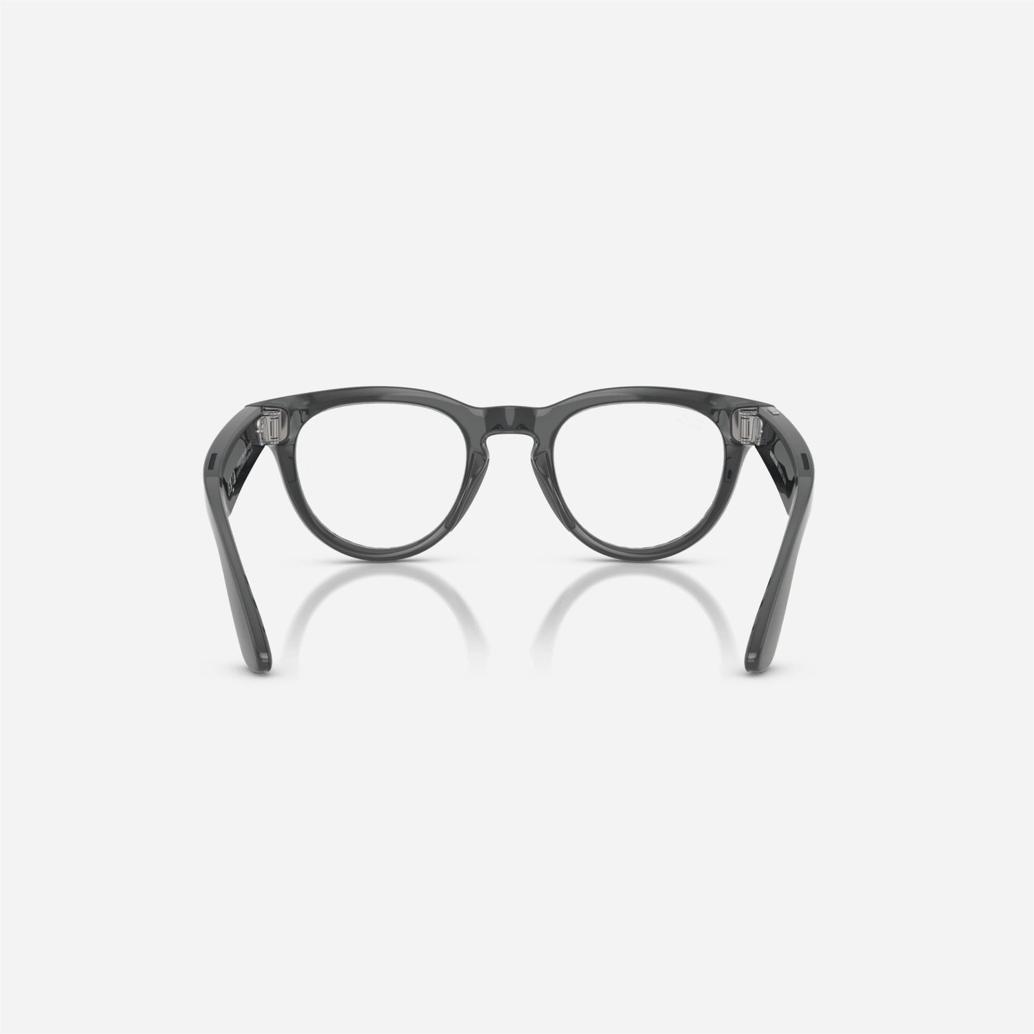 Ray-Ban Meta Headliner Shiny Asteroid Grey Frame Clear-Emerald Lens Transition - Gen 2
