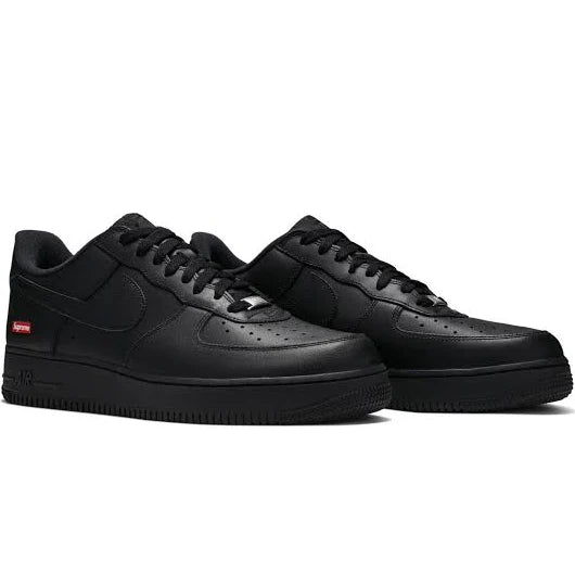 Air Force 1 Low Supreme Box Logo - Black Sale